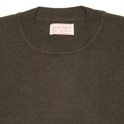 GRP Casa Isaac Crewneck Jumper in Hemp Brown