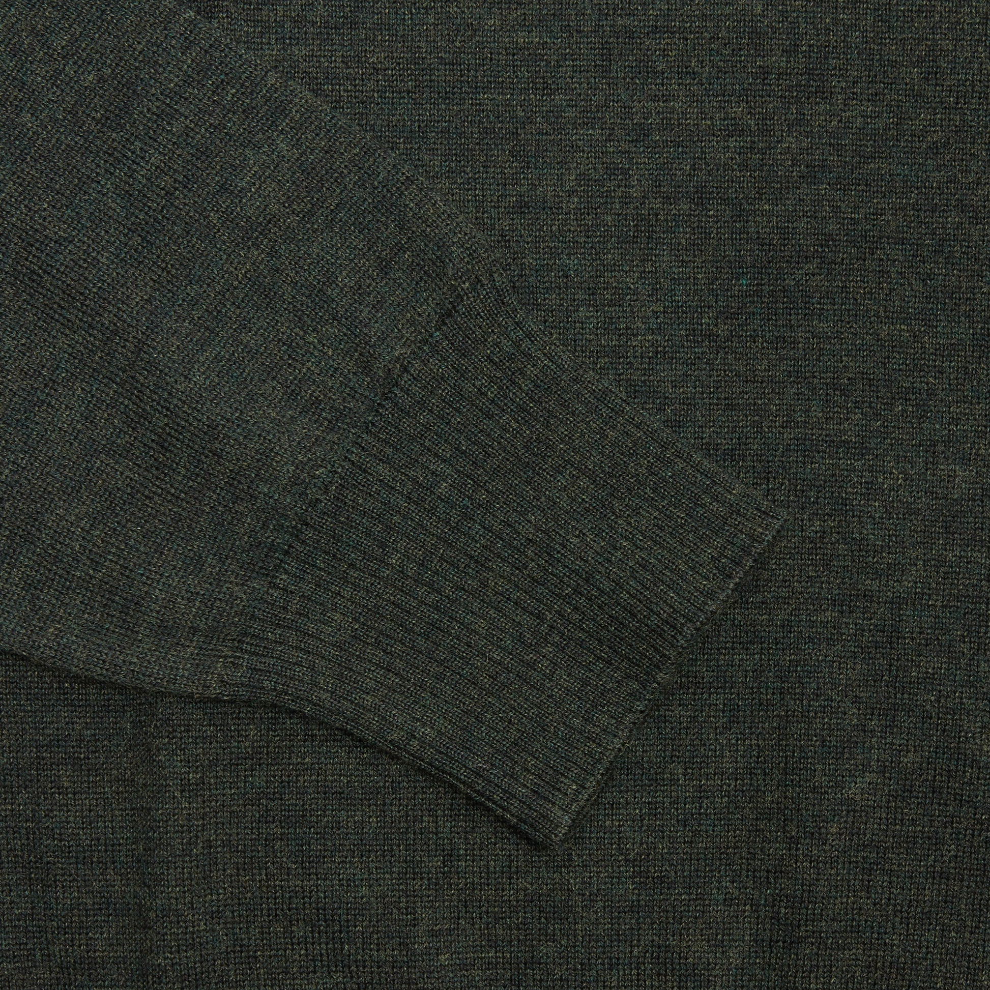 GRP Merino Crew Neck Jumper in Dark Green