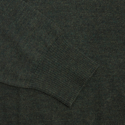 GRP Merino Crew Neck Jumper in Dark Green
