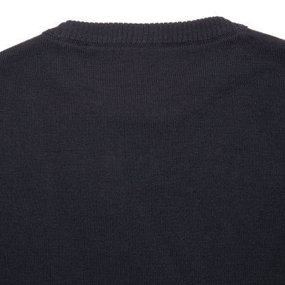 GRP Merino Crew Neck Jumper in Night Blue
