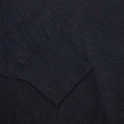 GRP Merino Crew Neck Jumper in Night Blue