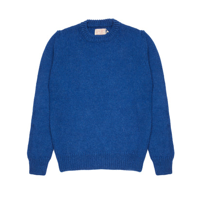 GRP Casa Isaac Crew Neck Jumper in Royal Blue