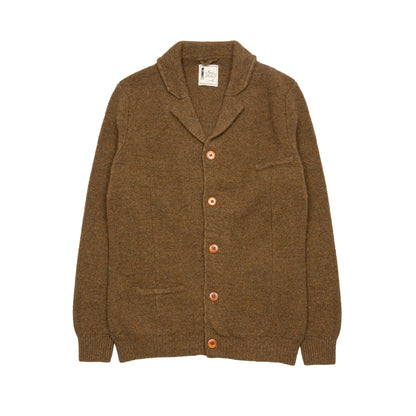 GRP Max Rohr Wool/Hemp Knitted Jacket in Brown
