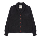 GRP women's Max Rohr Knitted Jacket in Charcoal