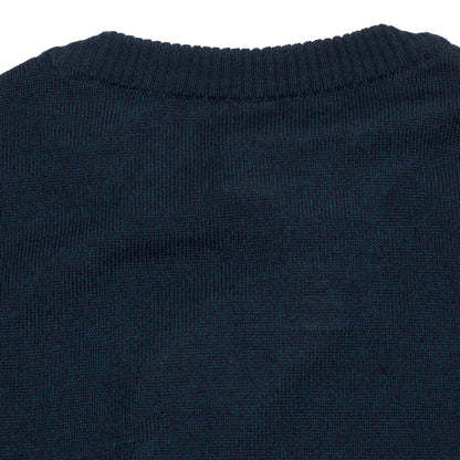 GRP Merino Crew Neck Jumper in Oil Mouline