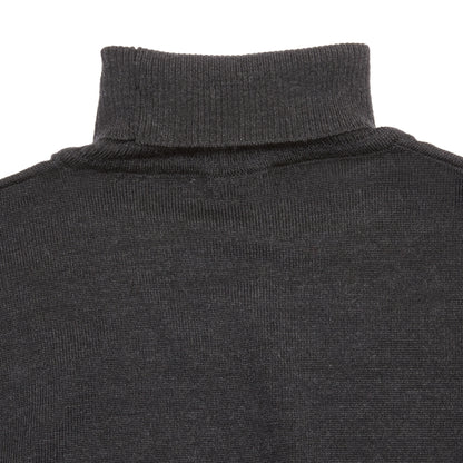 GRP Dolcevita Rollneck Merino Jumper in Charcoal
