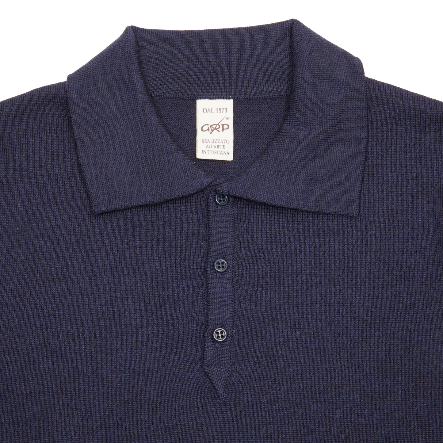 GRP Merino Sailor Polo Shirt in Blue