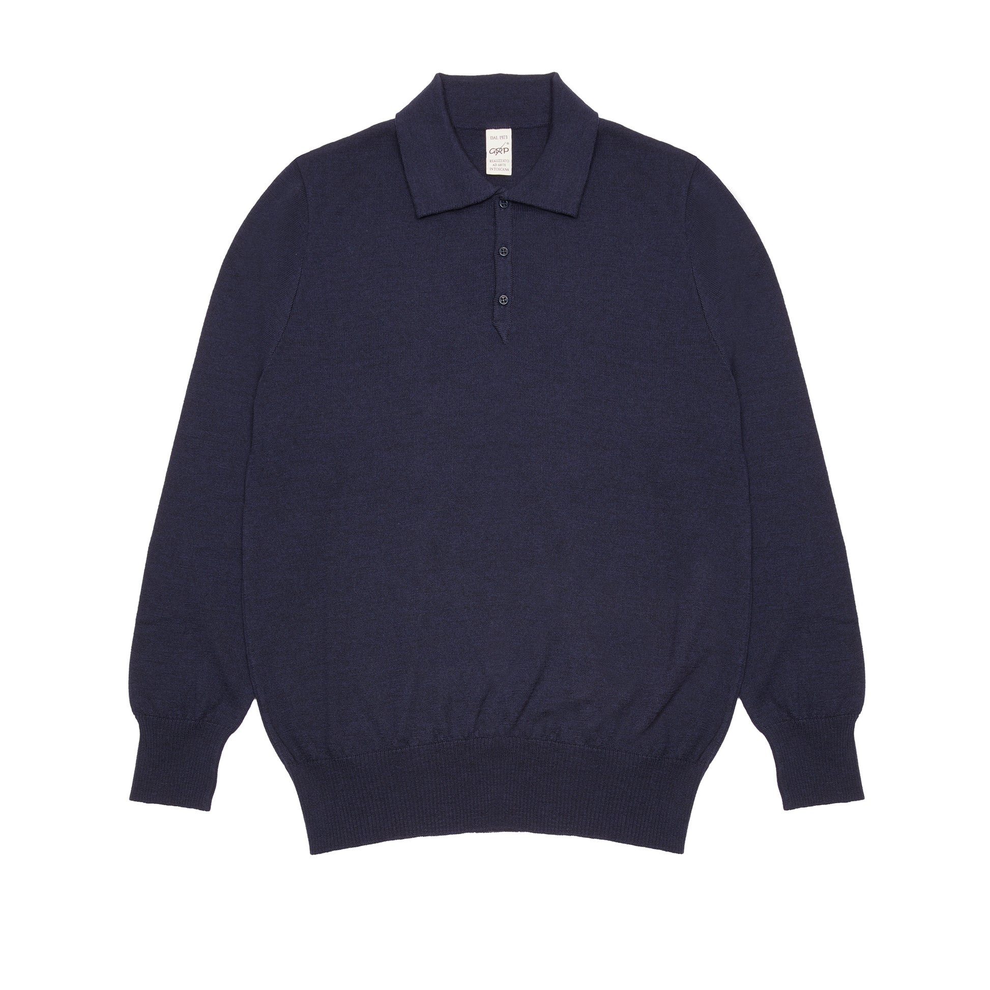 GRP Merino Sailor Polo Shirt in Blue