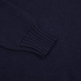 GRP Merino Shawl Collar Jumper in Blue