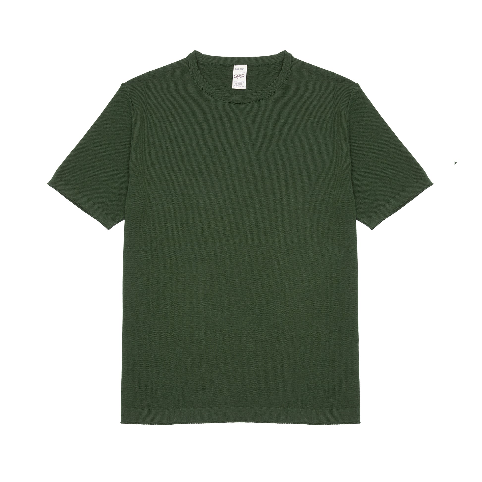 GRP Short Sleeve Cotton T-shirt in Dark Green
