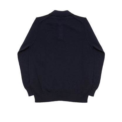 GRP Merino Knit Polo in Navy