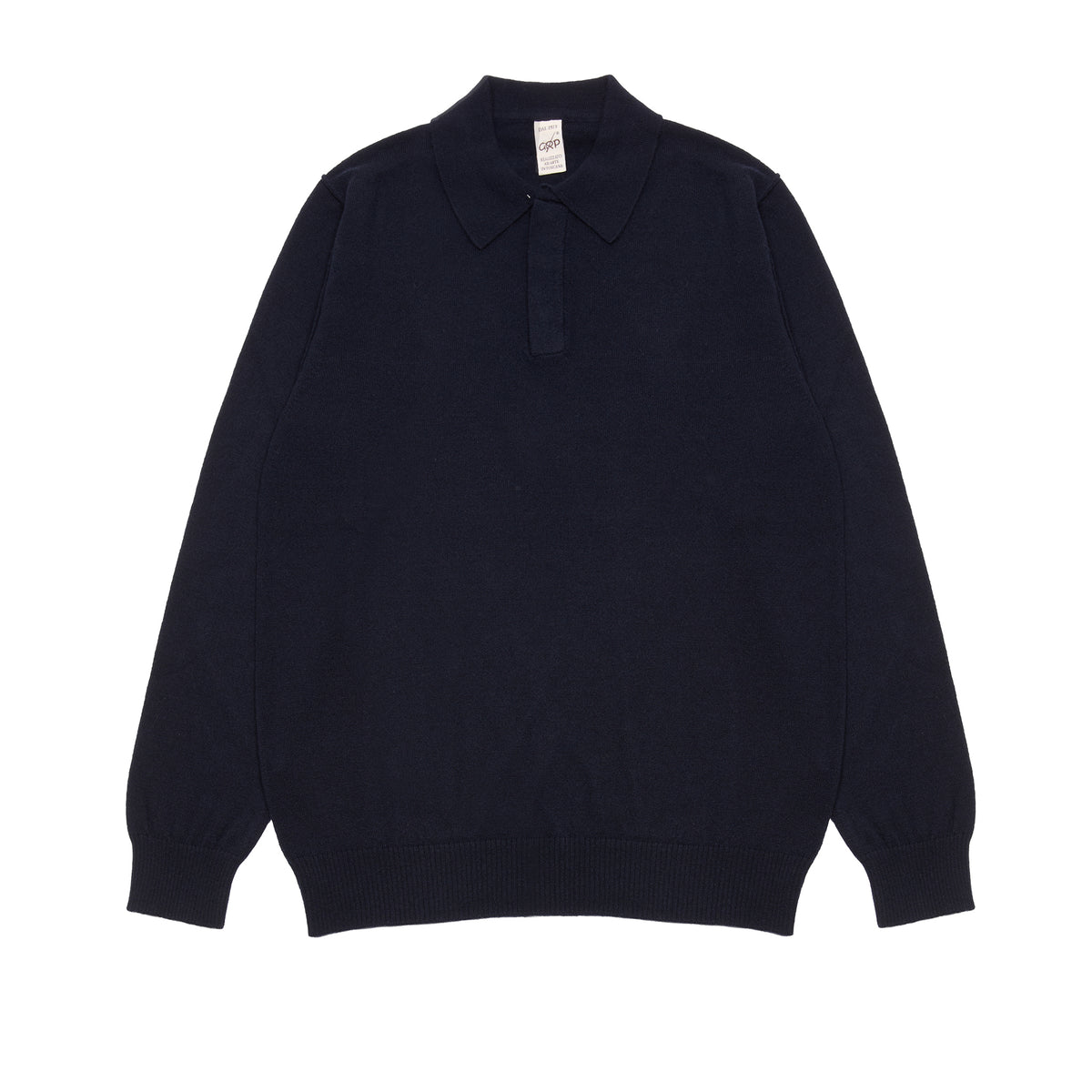 GRP Merino Knit Polo in Navy