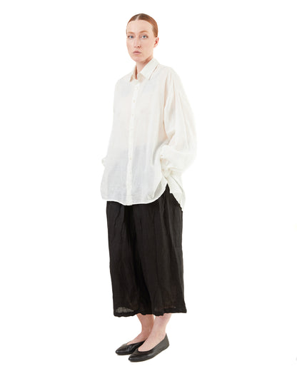 Guptiha Cotton/Silk Voile Shirt in Natural