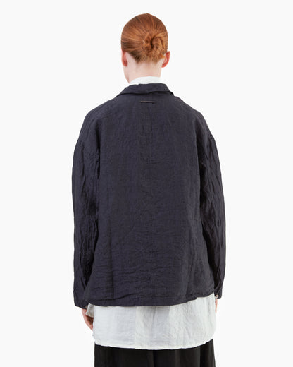 Guptiha Teori Linen 60 Jacket in Black
