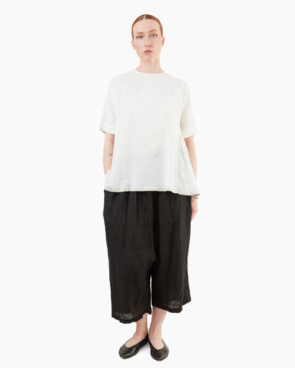 Guptiha Cotton Linen Shirt in Off White