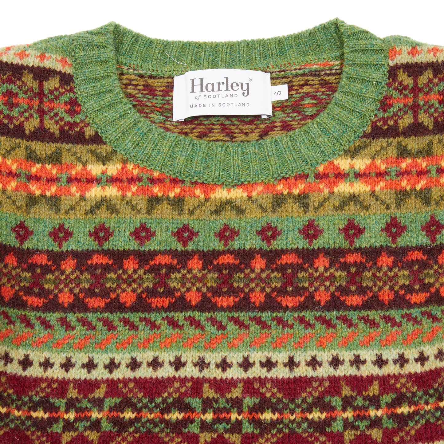 Harley Fair Isle Jumper in Baize