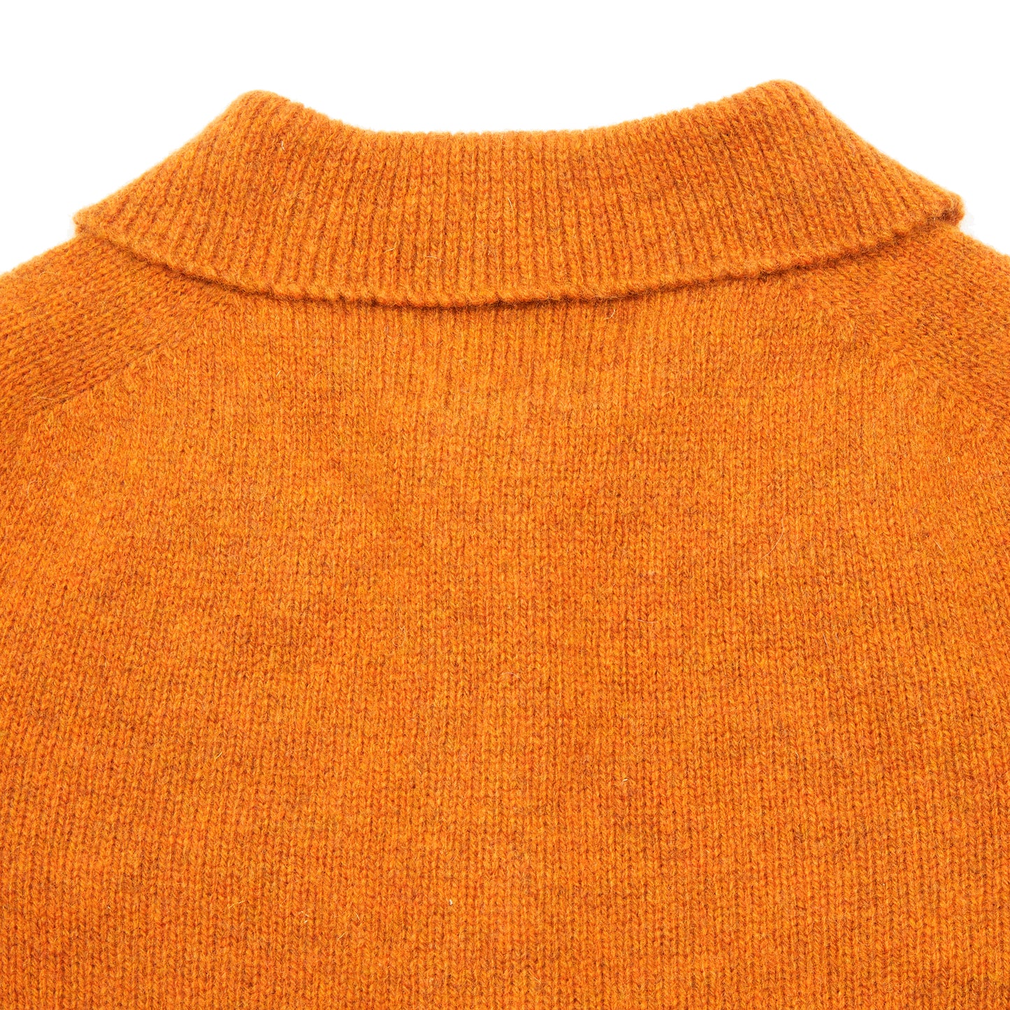Harley Supersoft Knit Polo Jumper in Amber