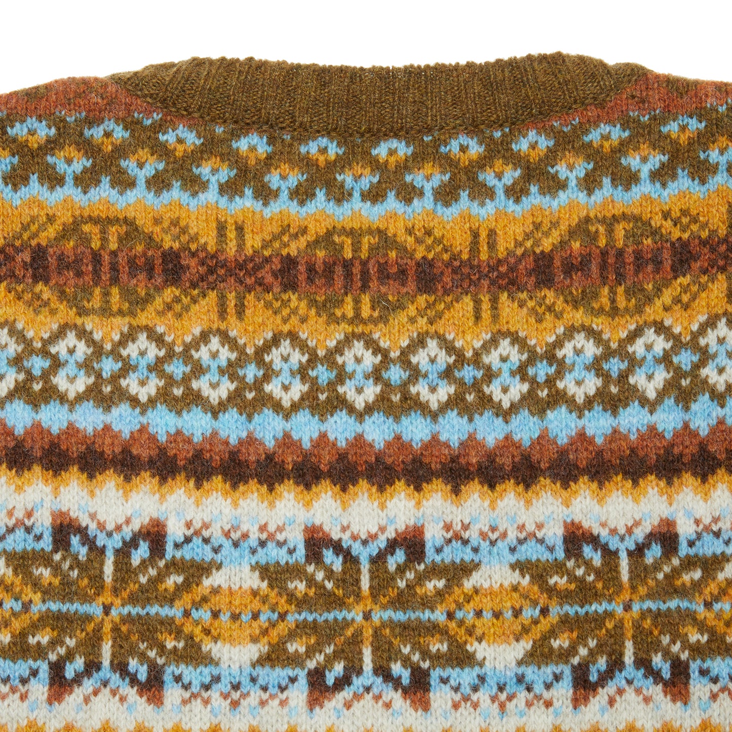 Harley Fair Isle Jumper in Moorland