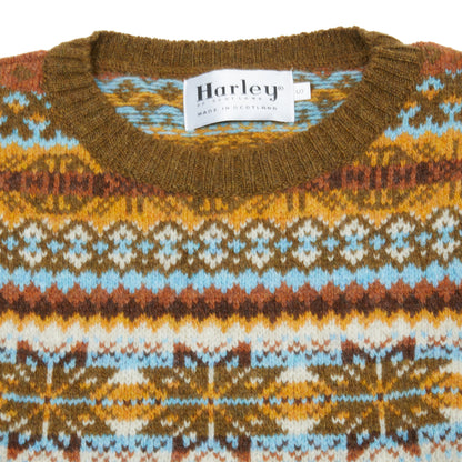 Harley Fair Isle Jumper in Moorland