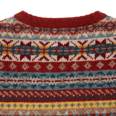 Harley Fair Isle Jumper in Blaze