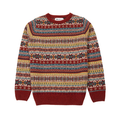 Harley Fair Isle Jumper in Blaze