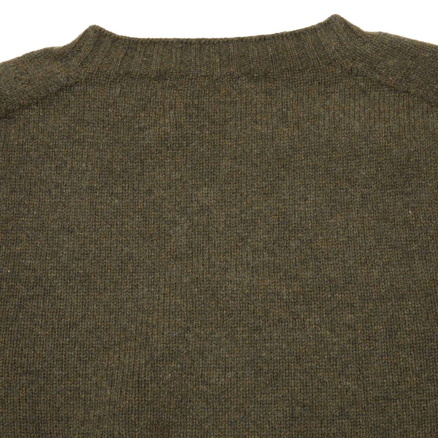 Harley Crew-Neck Lambswool Jumper in Loden