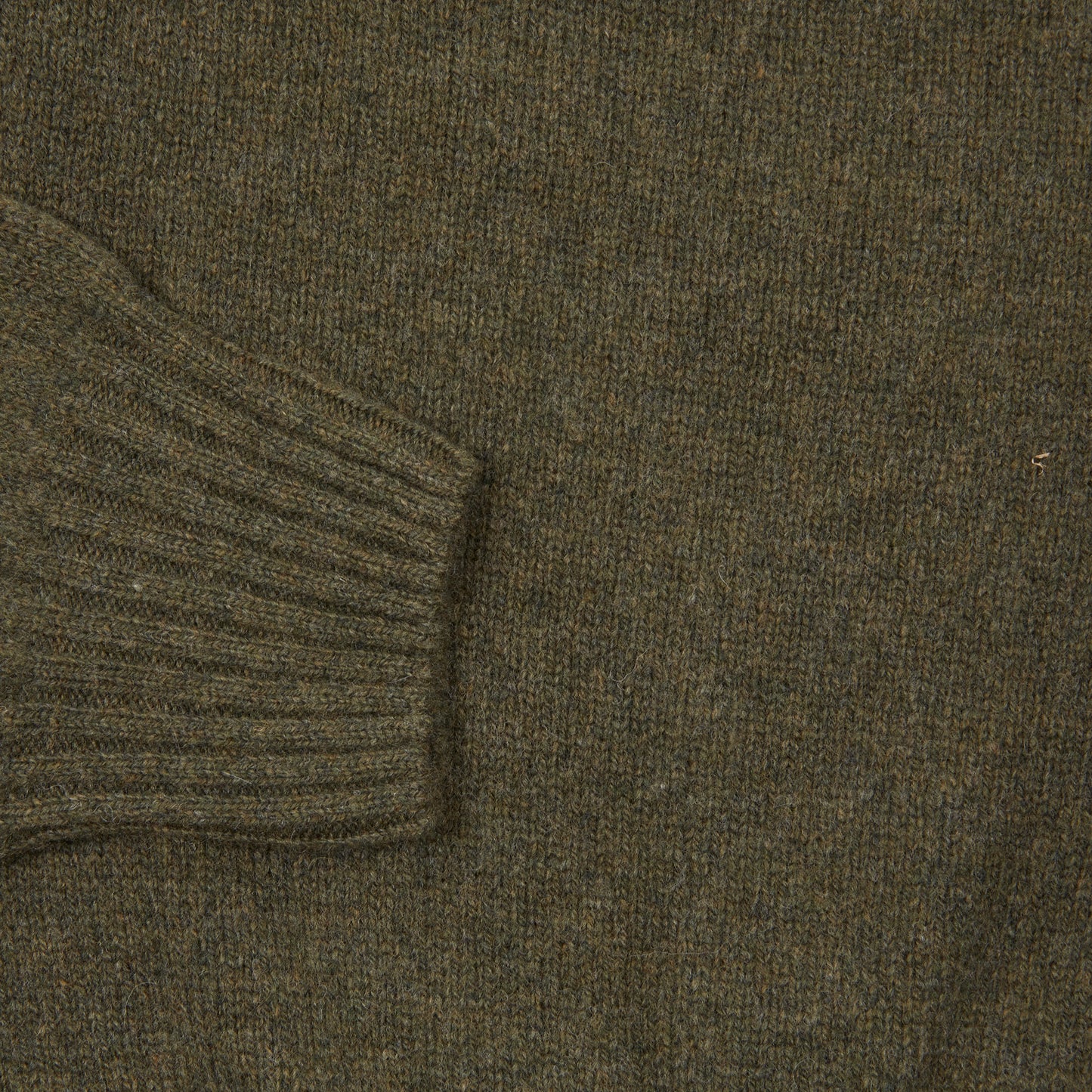 Harley Crew-Neck Lambswool Jumper in Loden