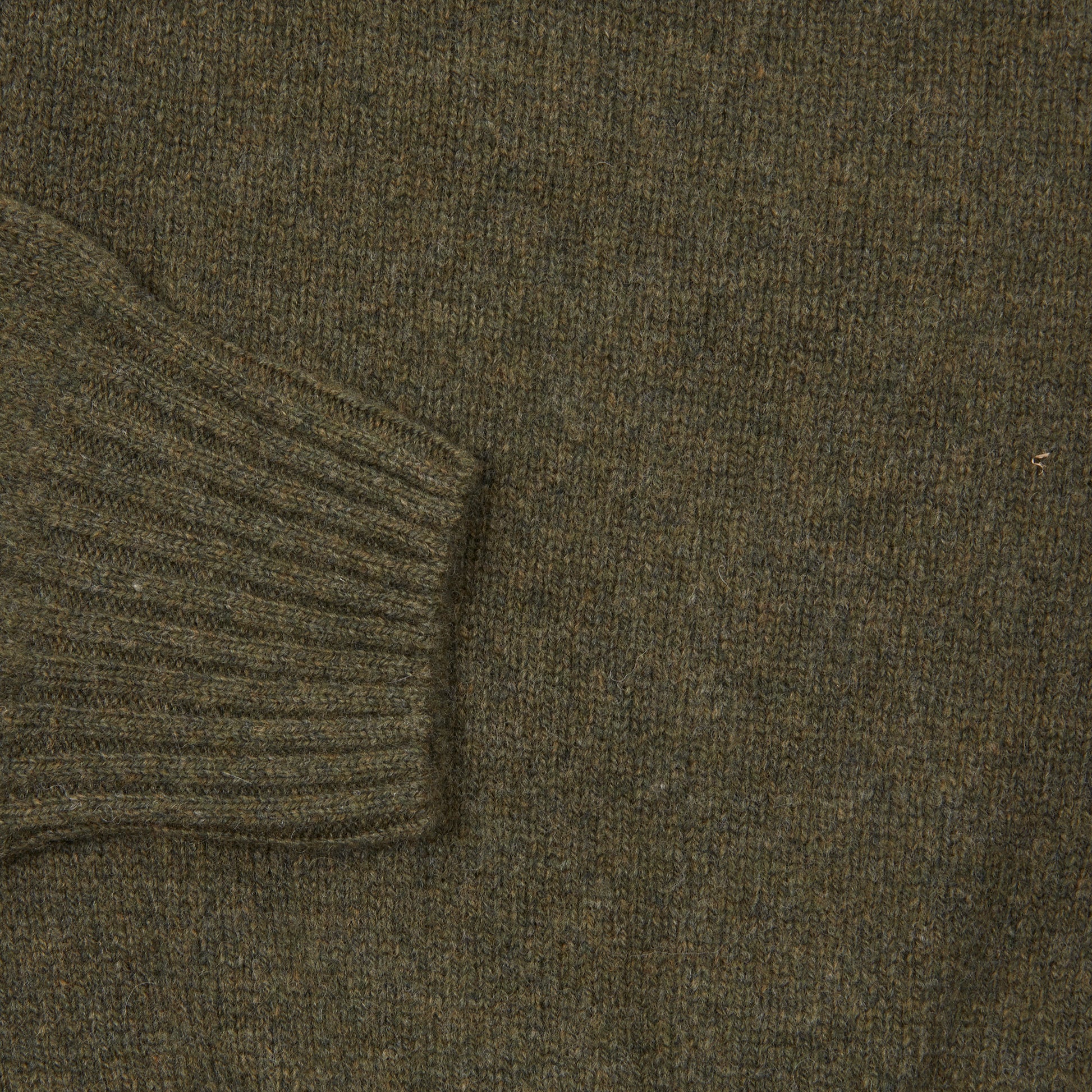 Harley Crew-Neck Lambswool Jumper in Loden
