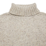 Harley Glenugie Nep Polo Neck Sweater in Mull 2