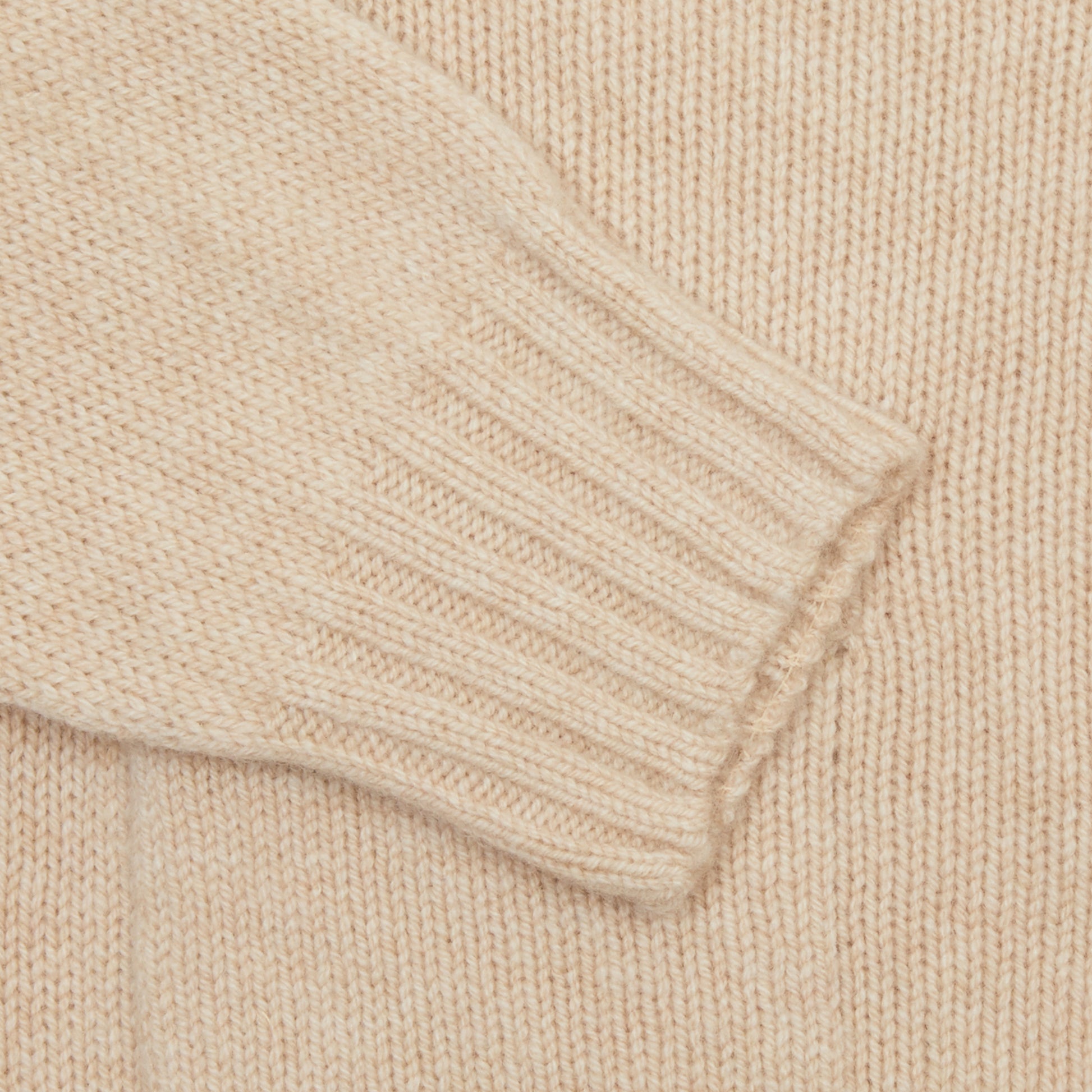 Harley Lambswool Cardigan in Oatmeal
