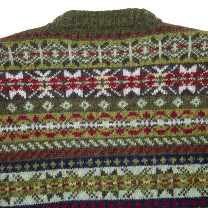 Harley Fair Isle Jumper in Scots Pine