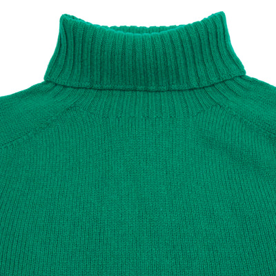 Harley Lambswool Rollneck Jumper in Jungle