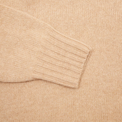 Harley Women's Superfine Lambswool Roll Neck Jumper in Sandstorm