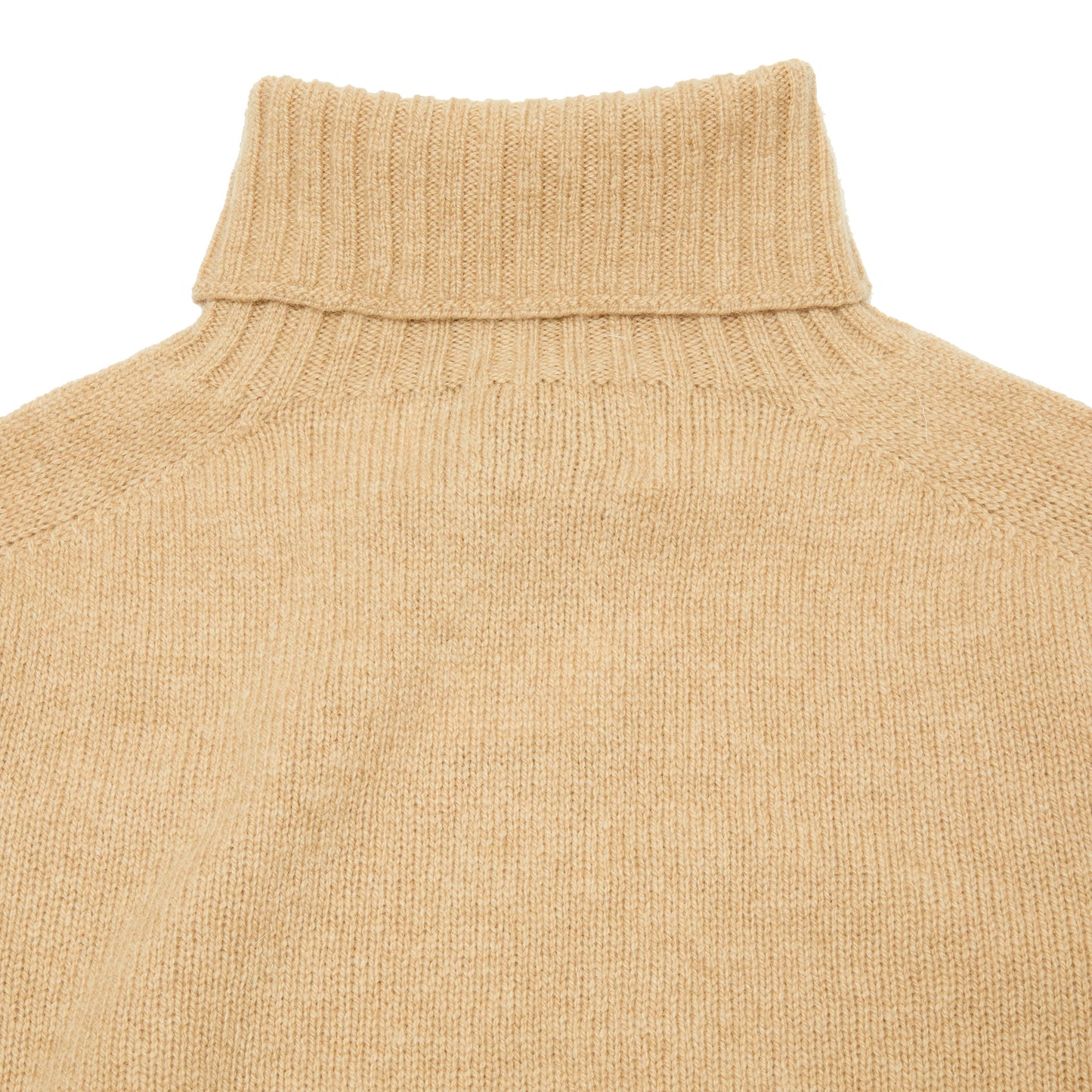 Harley Lambswool Rollneck Jumper in Sandstorm