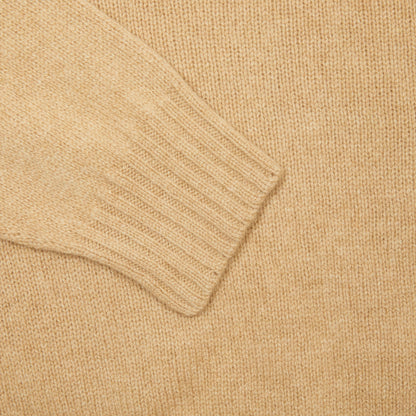 Harley Lambswool Rollneck Jumper in Sandstorm