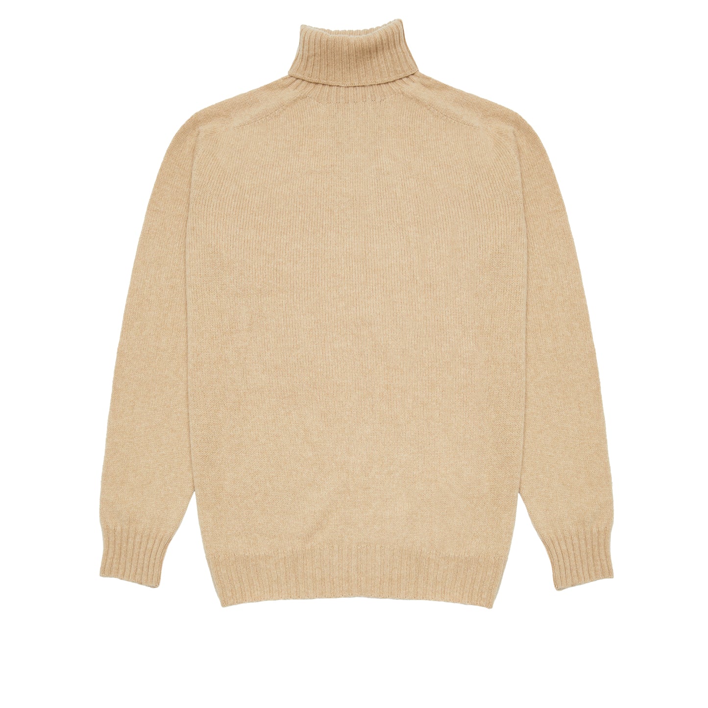 Harley Lambswool Rollneck Jumper in Sandstorm