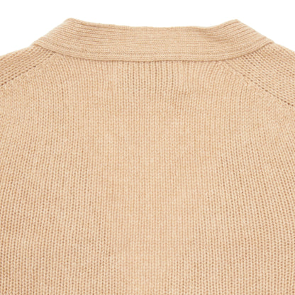 Harley Lambswool Cardigan in Sandstorm