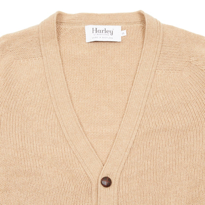 Harley Lambswool Cardigan in Sandstorm