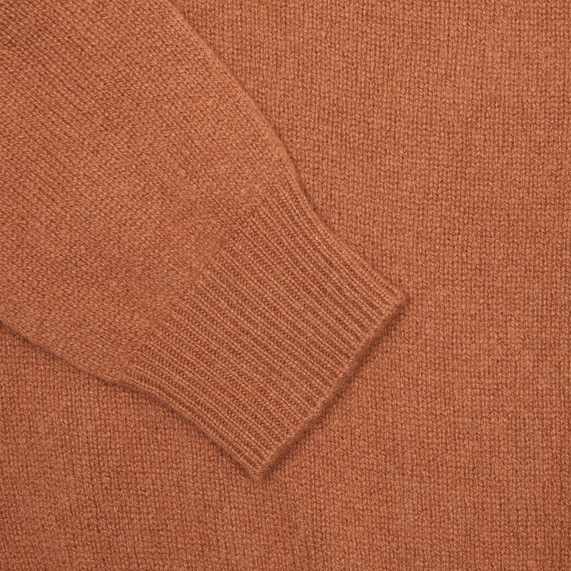 Harley Women's Lambswool Twist Yoke Jumper in Caramel