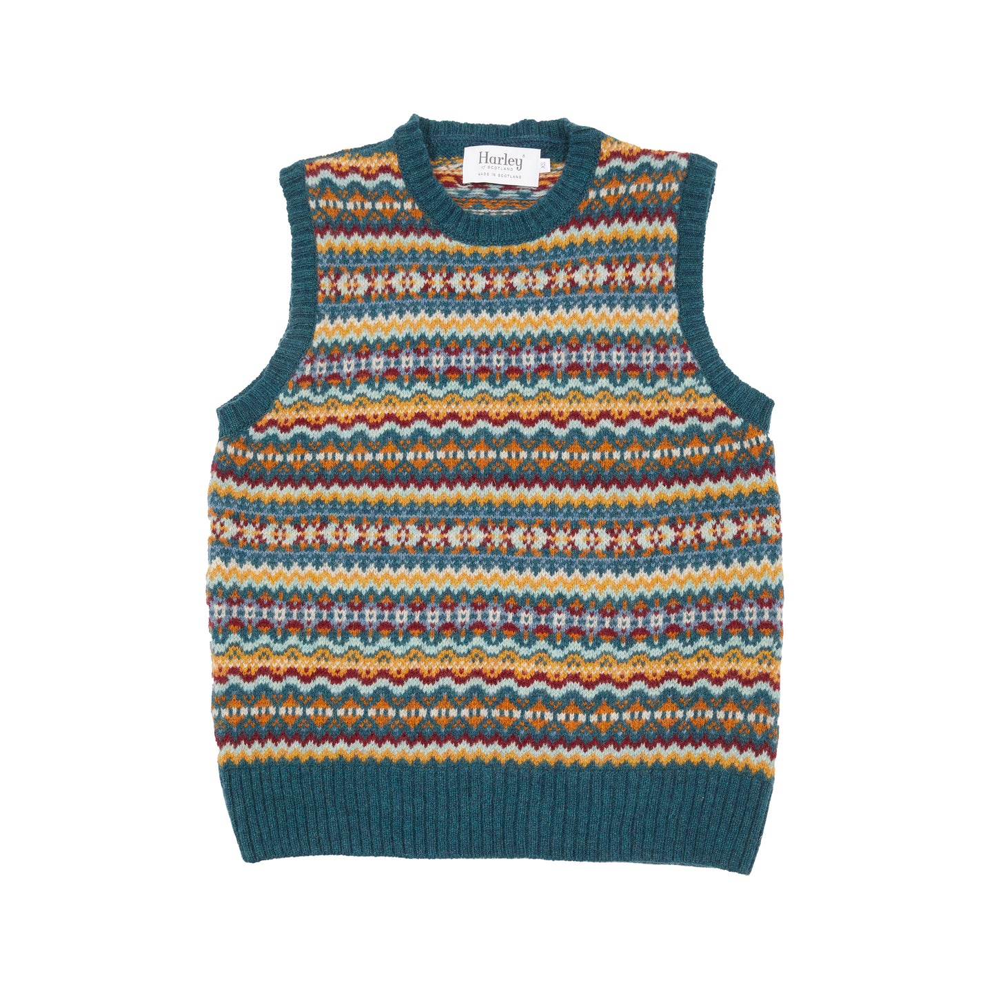 Harley Womens Fair Isle Jumper in Tempest