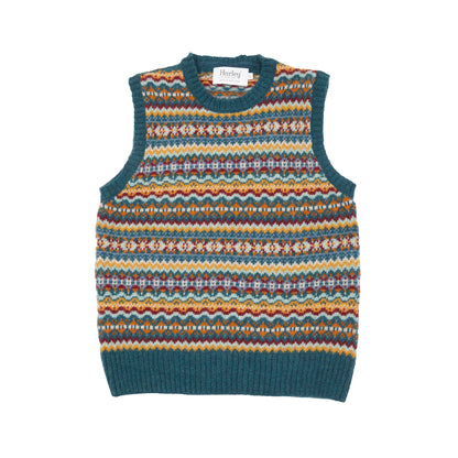 Harley Womens Fair Isle Jumper in Tempest