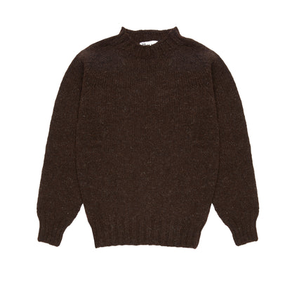 Harley Chunky Jumper in Welsh Black