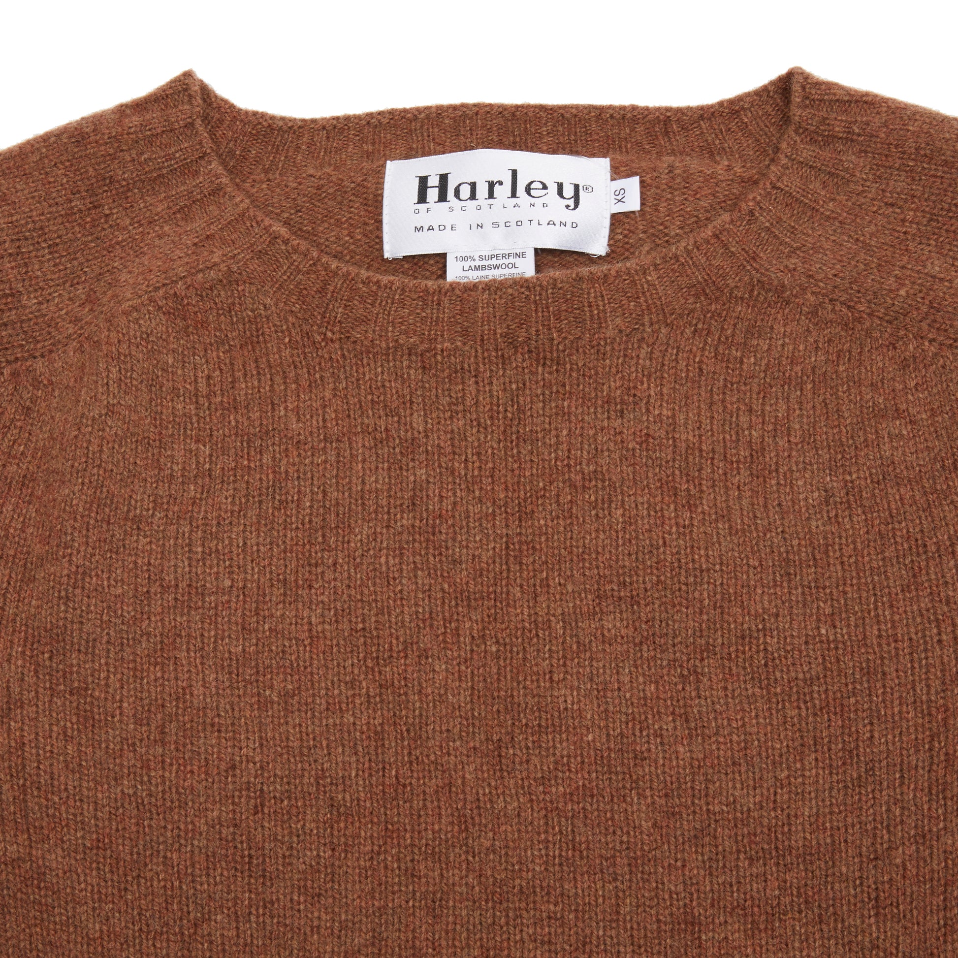 Harley Women's Crew Neck Jumper in Hazelnut 2