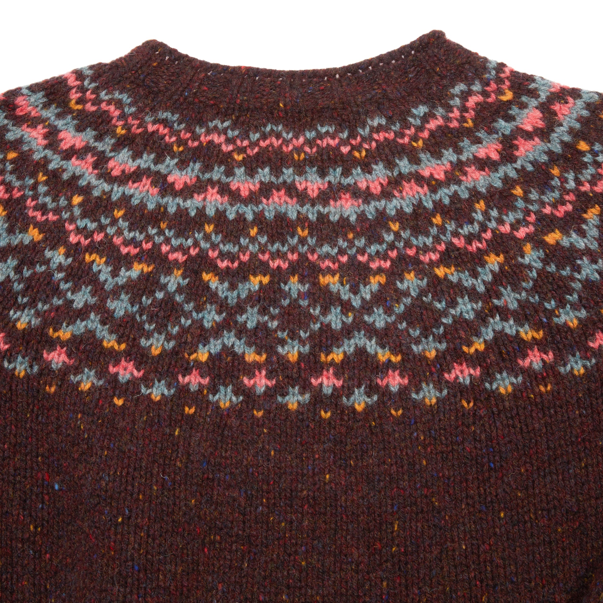 Harley Women's Fair Isle Yoke Jumper in Lewis