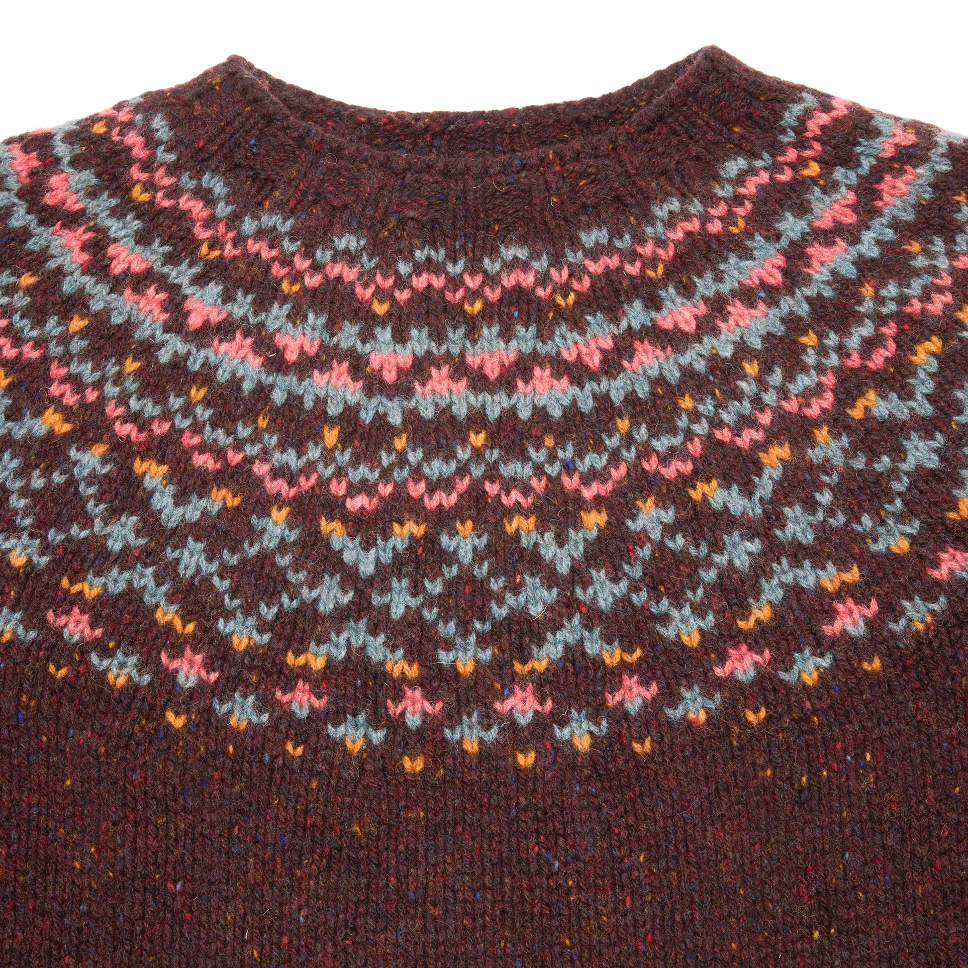 Harley Women's Fair Isle Yoke Jumper in Lewis