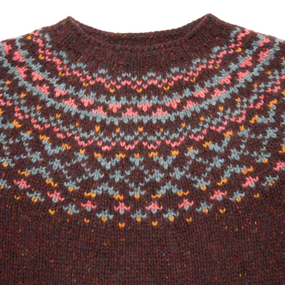 Harley Women's Fair Isle Yoke Jumper in Lewis
