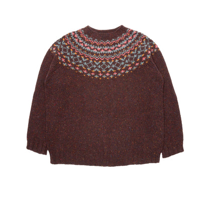 Harley Women's Fair Isle Yoke Jumper in Lewis