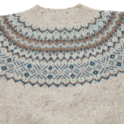 Harley Women's Fair Isle Yoke Jumper in Mull