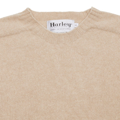 Harley Lambswool Jumper in Oatmeal 3