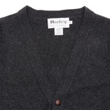 Harley Lambswool Cardigan in Charcoal 3